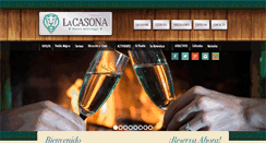 Desktop Screenshot of hotellacasona.com